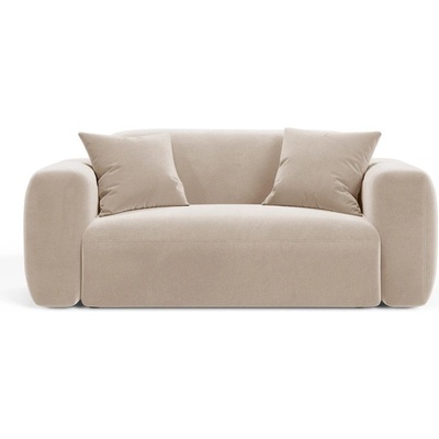 Cosmopolitan Design Бежов кадифен диван 180 cm Strino - Cosmopolitan Design (COS_2S_44_F1_STRINO1)