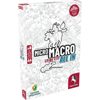 Настолна игра MicroMacro: Crime City 3 - All In - Семейна (59062E)