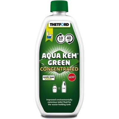 Thetford Aqua Kem Green Био препарат за тоалетни концентрат 780 мл (66355)