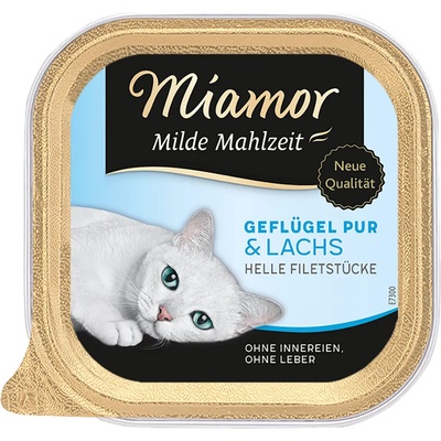 Miamor Milde Mahlzeit 24 x 100 g - kura & losos