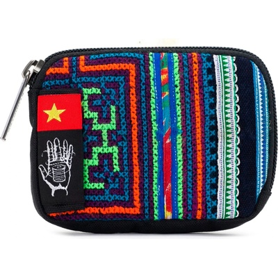 Ethnotek Портфейл Ethnotek Coyopa Coin Pouch Wallet - Vietnam 6 - размер One Size (511-0762-0511)