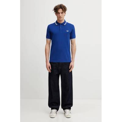 Fred Perry Памучна тениска с яка Fred Perry (M3600.99A)