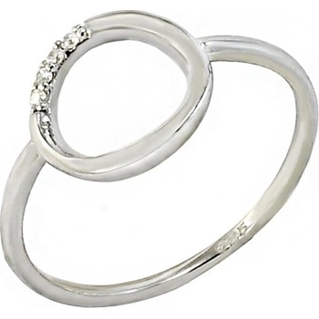 Glare Strieborný prsteň 1033