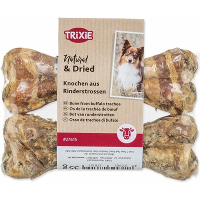 TRIXIE Kost ze suš. Hovězí průdušnice 10 cm/35 g 2 ks