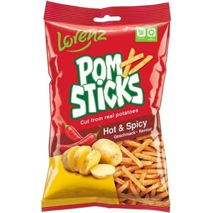  Картофени пръчици Pomsticks люта чушка 85гр