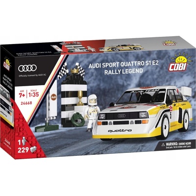 Cobi 24668 Audi Sport Quattro S1 E2 Rally legenda 1:35