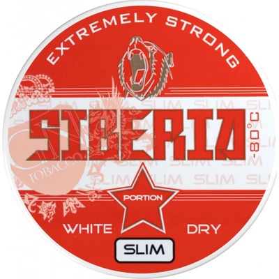 Siberia -80°C Degrees White Dry SLIM Chew Bags 13 g – Zboží Dáma