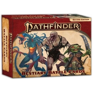 Paizo Publishing, LLC Pathfinder Bestiary Battle Cards (P2) | Paizo Staff