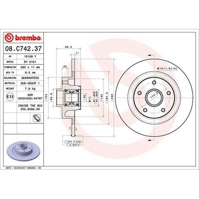 BREMBO 08.C742.37