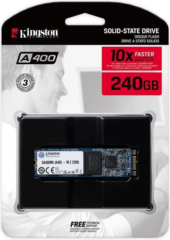 Kingston Sata3 Disco Ssd A400 960gbx2 Kingston Sata3 Disco Ssd A400 960gbx2