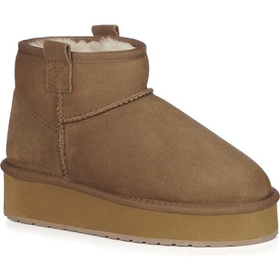 Emu Australia Foy Flatform Micro W13073 Chestnut