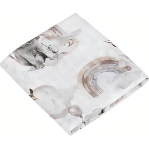 Sensillo Муселинова пелена Sensillo - Слончета, 120 х 120 cm (SILLO-08652) - ozone