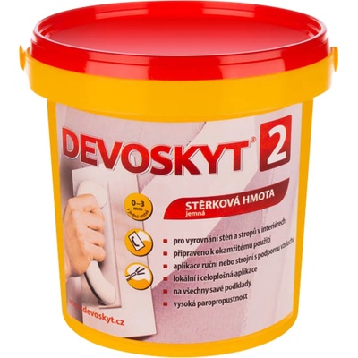 Devoskyt hrubost 2, stierková hmota do interiéru, 1,8 kg