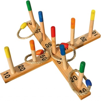 Házecí hra kříž s kruhy