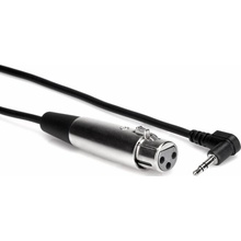 Hosa Jack 3,5 mm - XLR 0,3 m stříbrný (XVM-101F)