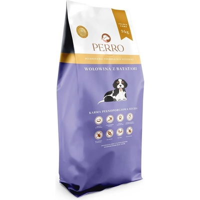 Perro Puppy Hovädzie s batátmi 9 kg