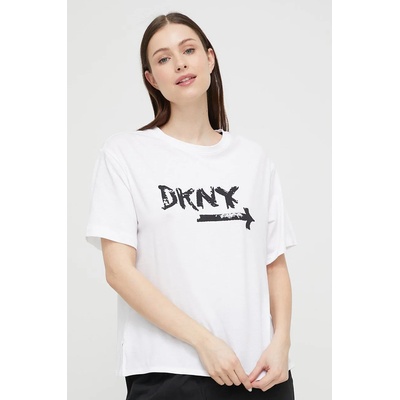DKNY Горнище на пижама с къси ръкави Dkny в бяло (YI2422629)