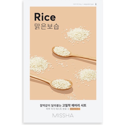 Missha Шийт маска с Ориз Missha Airy Fit Sheet Mask Rice (MM454804)