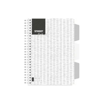 Image 1 of Eurocom Тетрадка Street Pad A5 100л бяла