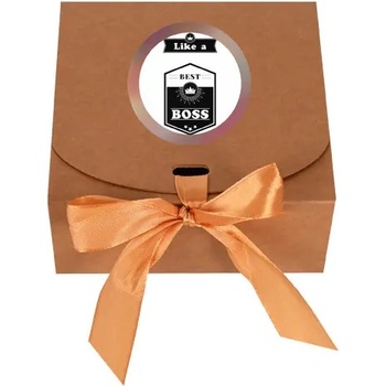 Подаръчен комплект - boss с органайзер за документи и запалка (К102212)