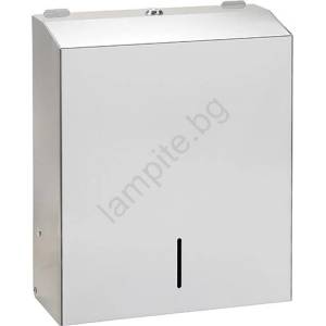 Bemeta Диспенсър за кърпи 28x35 см неръждаема стомана/сребрист (BD0397)