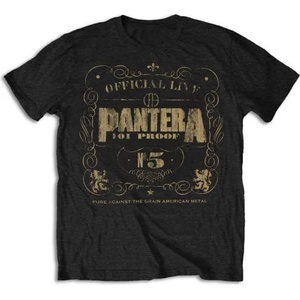 Pantera 101 Proof Тениска с къс ръкав Black M (PANTS01MB02)