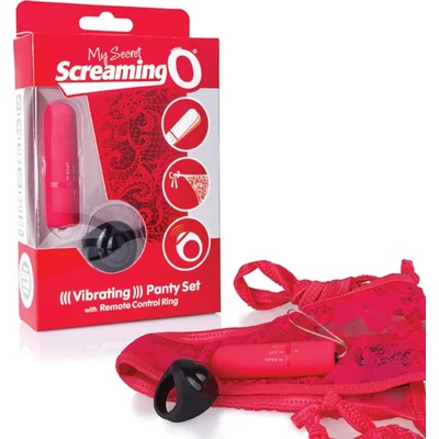Screaming O Remote Control Panty Vibe Red