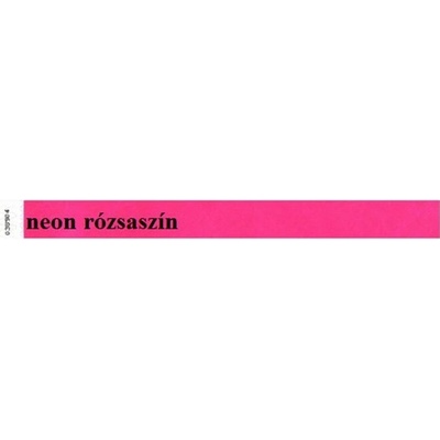Identifikačný náramok, 3/4", Tyvek, NEON ružový, 100 ks