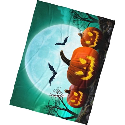 Detská deka Tekvica Halloween