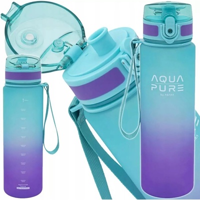 Zdravá fľaša Aqua Pure Astra mätovo-levanduľová 600 ml