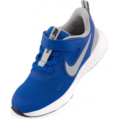 Nike Jr Revolution 5 Royal Blue/Grey/White