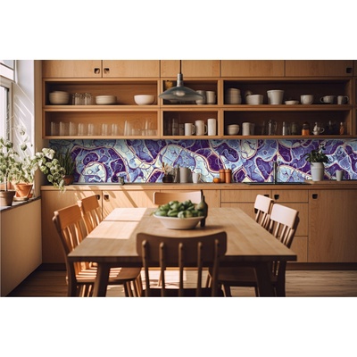 DIMEX ART Фототапет за кухня - текстура от имитация на мрамор 420 x 60 см