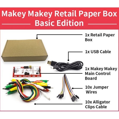 Makey Set Deluxe Kit Upgrade Version with Paper Box