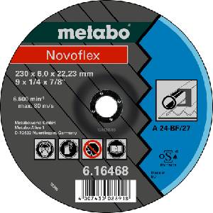 Metabo Шлифовъчен диск - стомана 125x6x22.2 мм 616462000 (616462000)