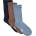 Minymo Детски спортни чорапи Minymo Kid's Wool Socks Rib 3-Pack Sports socks - Dark Navy - размер 15-18 (EU) (207-0521-0111)