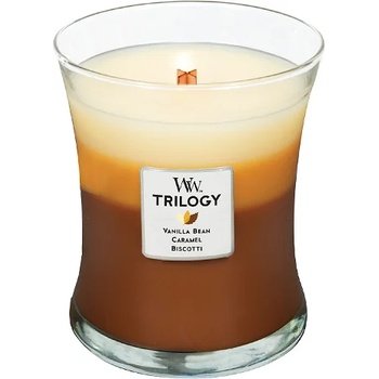 WoodWick Café Sweets ароматна свещ с дървен фитил 275 гр