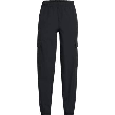 Under Armour G RIVAL WOVEN CARGO PANTS čierne 1386527-001