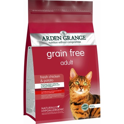 Arden Grange Adult Cat with fresh Chicken & Potato grain free 0,4 kg