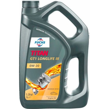 FUCHS Titan GT1 Longlife III 0W-30 5 l