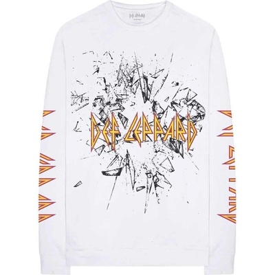 Def Leppard Shatter (Sleeve Print) White M Риза (DEFLLST15MW02)