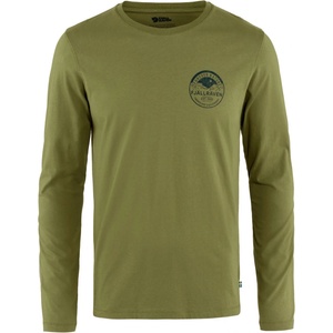 Fjällräven Мъжка блуза с дълъг ръкав Fjällräven Forever Nature Badge L/S T-Shirt Longsleeve - Caper Green (016-6231-0412)