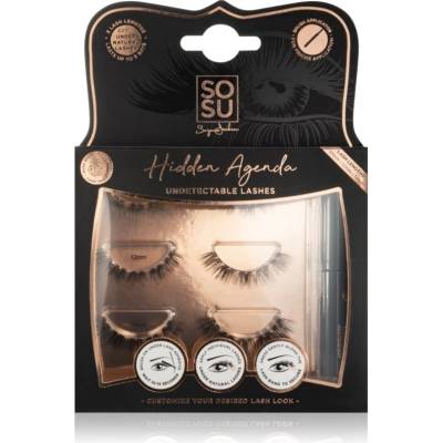 SOSU Cosmetics Hidden Agenda Undetectable Lashes комплект за мигли