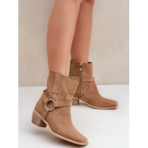 Step in style Дамски боти с ток модел 203875 Step in style