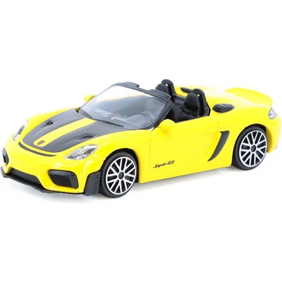 Bburago Porsche 718 Spyder RS 2024 žlutá 1:43