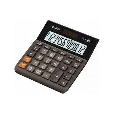 Casio Calculator Casio 222688 LCD White Black Plastic