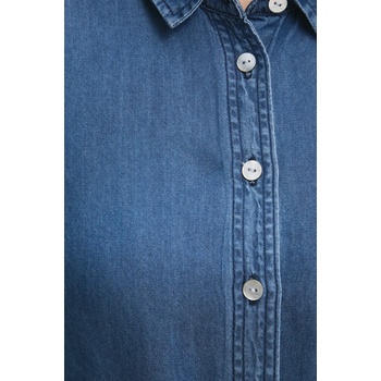 ANSWEAR Рокля Answear Lab в синьо къса със стандартна кройка (JD592.hms)