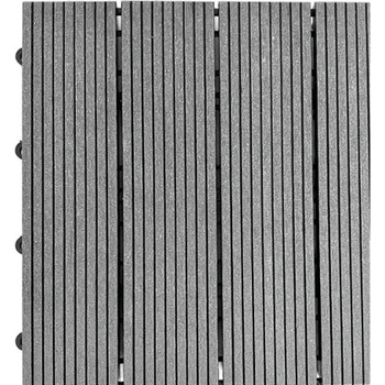 ДЕКИНГ ПЛОЧКА WPC GARDEN 30x30см АНТРАЦИТ (FR-DT08135)