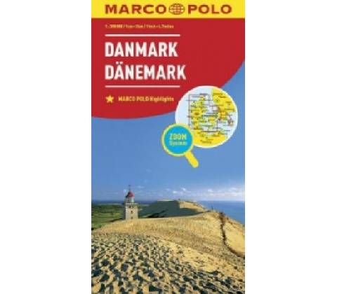 Dánsko mapa ZoomSystem