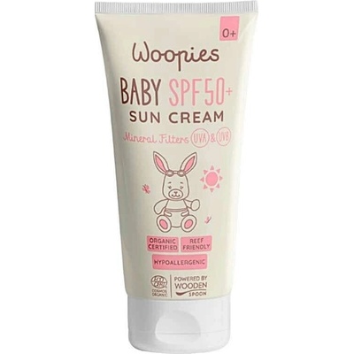 Wooden Spoon Woopies Dětský organický opalovací krém SPF50+ 100 ml