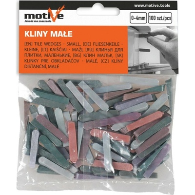 MOTIVE Malé obkladačské kliny (100 ks)